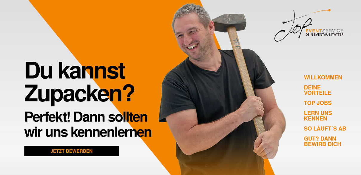 Landingpage Recruiting Eventservice