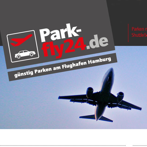 Parken am Flughafen in Hamburg