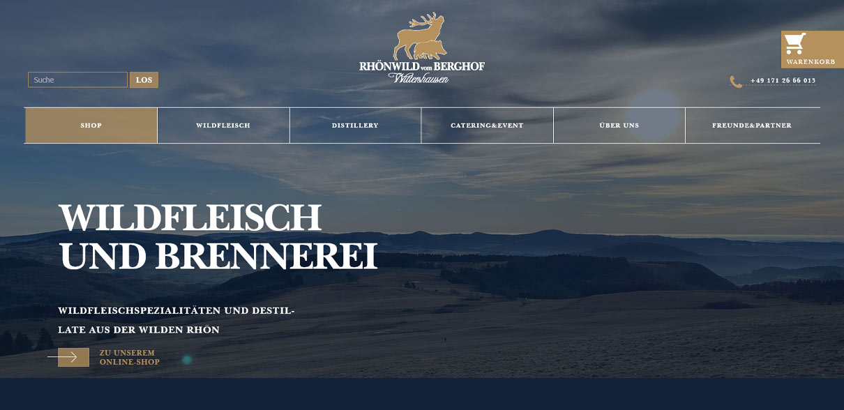 Wildfleischverkauf Berghof in Wittershausen | 2009