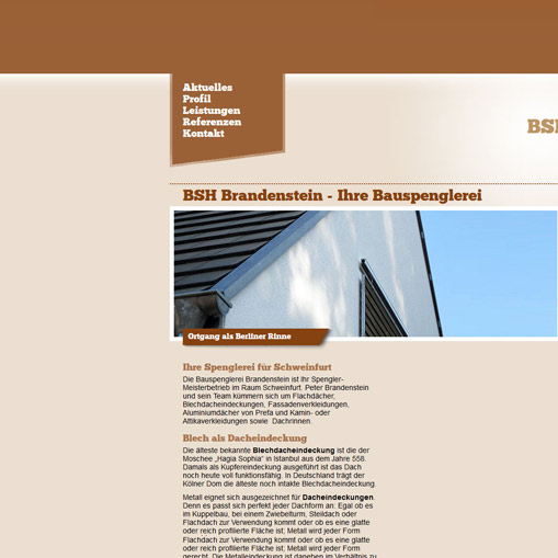 Bauspenglerei Brandenstein in Schonungen | 2012